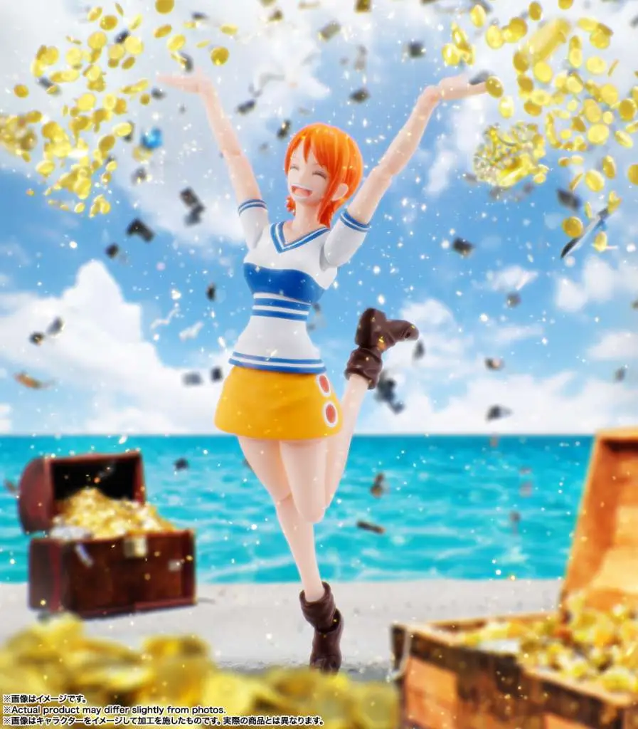 Figurine One Piece nami romance dawn s.h.figuarts